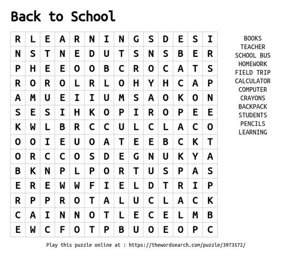 printable word games with answers