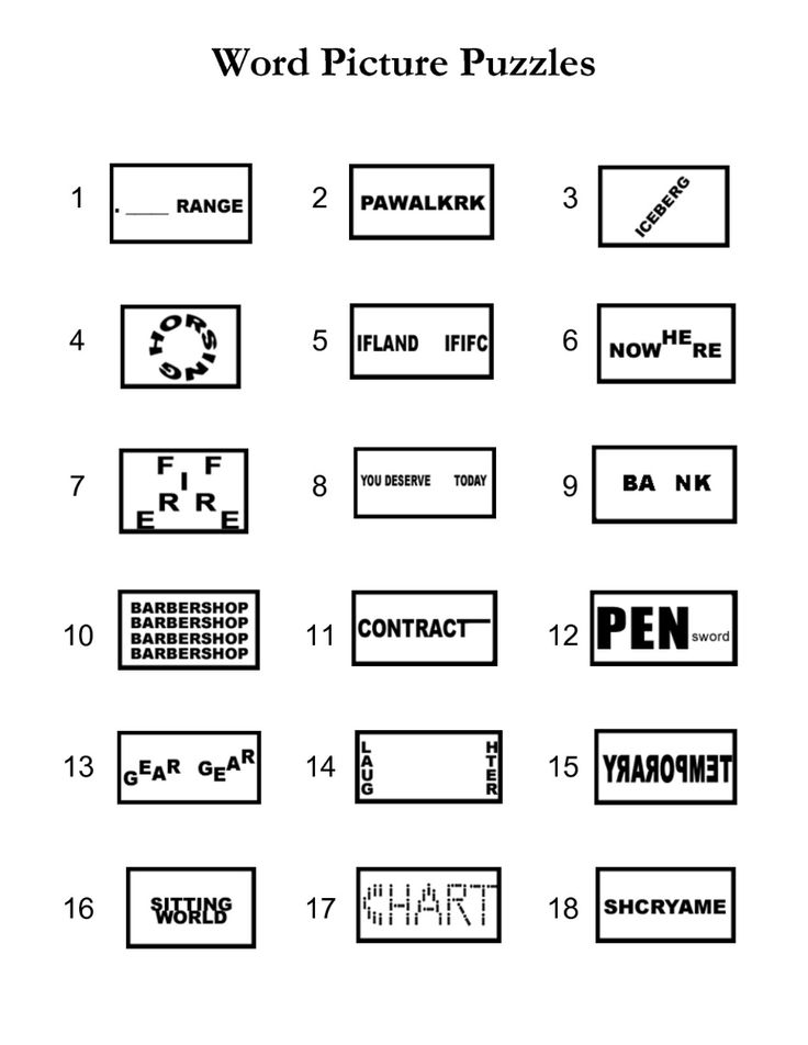 Printable Word Games For Kids | Worsheets libraryWorksheets