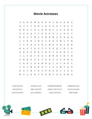 printable word search celebrities
