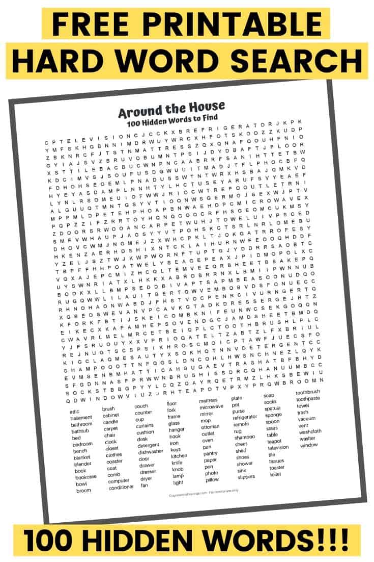 printable word search expert