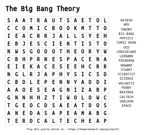 printable word search grid