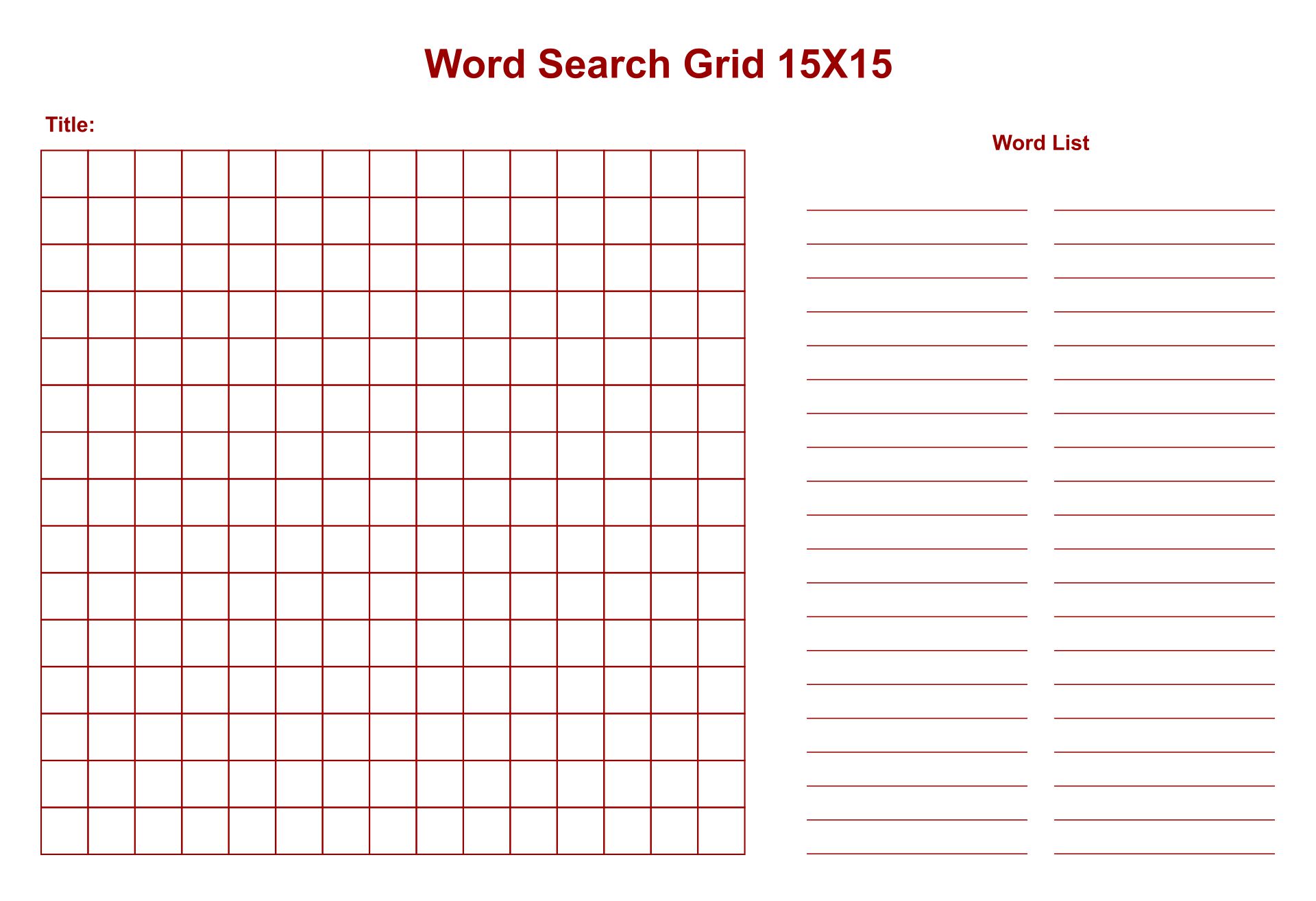 word-search-template for Blank Free Printable Word Search Template Pdf Word Search Template for Blank Free Printable Word Search Template Pdf