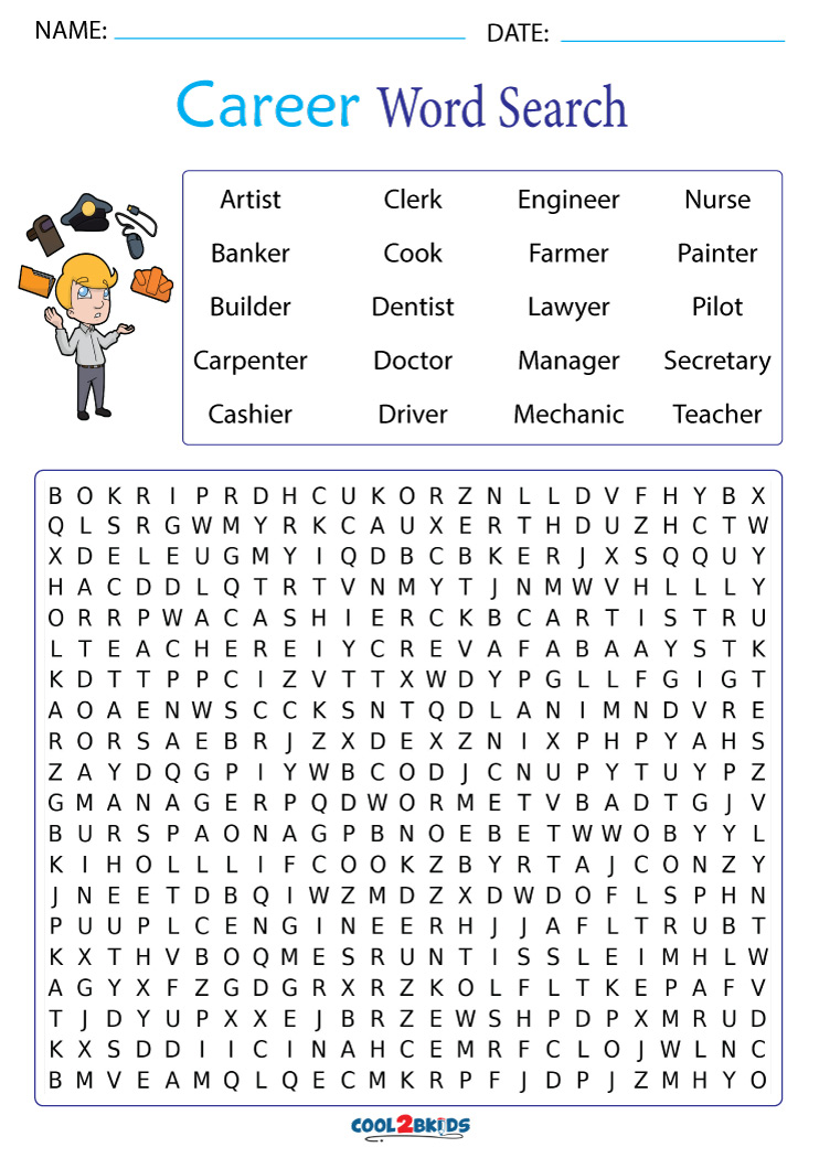 printable word searches for 11 year olds