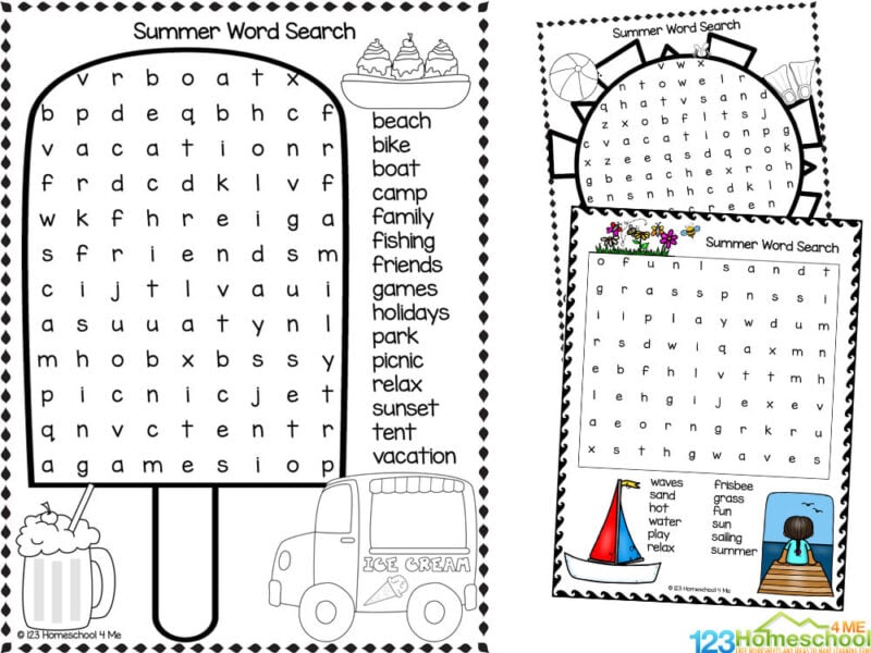 FREE Printable Summer Word Searches for Kids - Worksheets Library free-printable-summer-word-searches-for-kids-worksheets-library