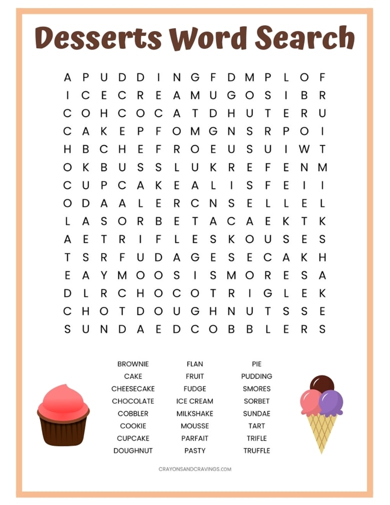 printable word searches for kids