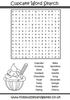 printable word searches for tweens