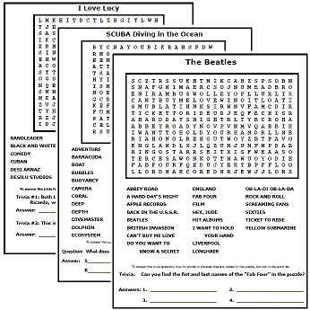 printable word searches puzzles