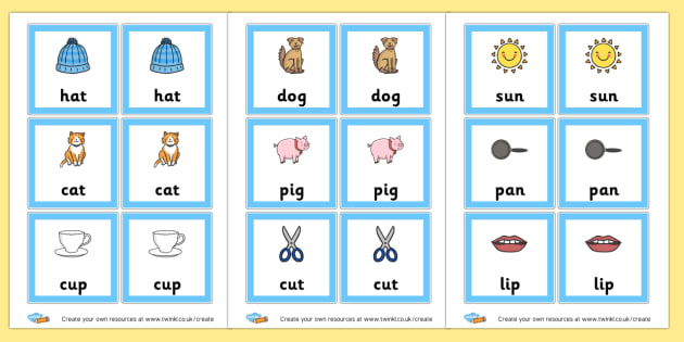CVC Snap Cards - CVC Words Activities and Games Primary Resources ...