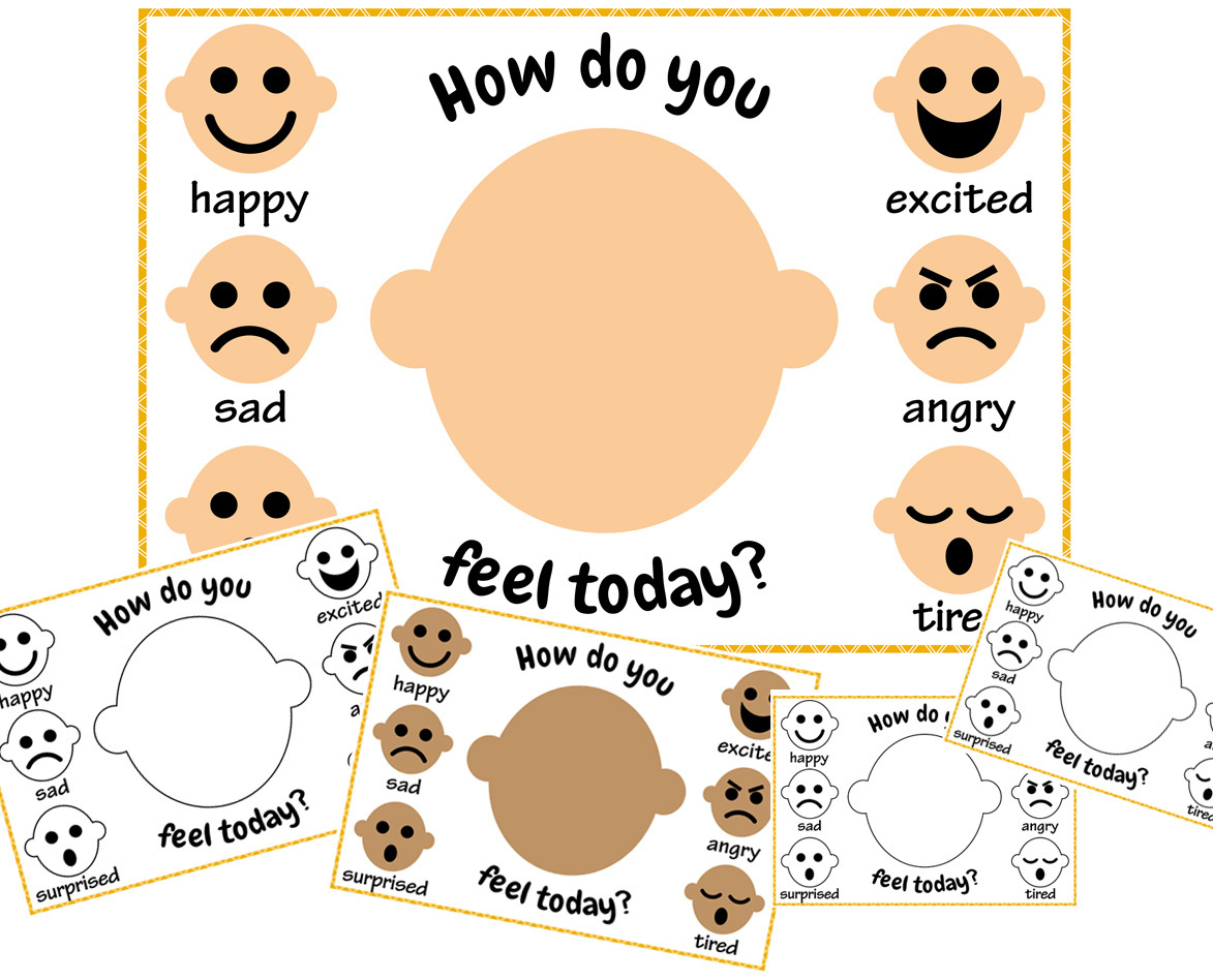 Feelings and Emotions Worksheets | Mrs. Merry