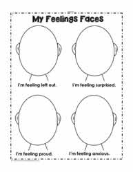 printable worksheet feelings