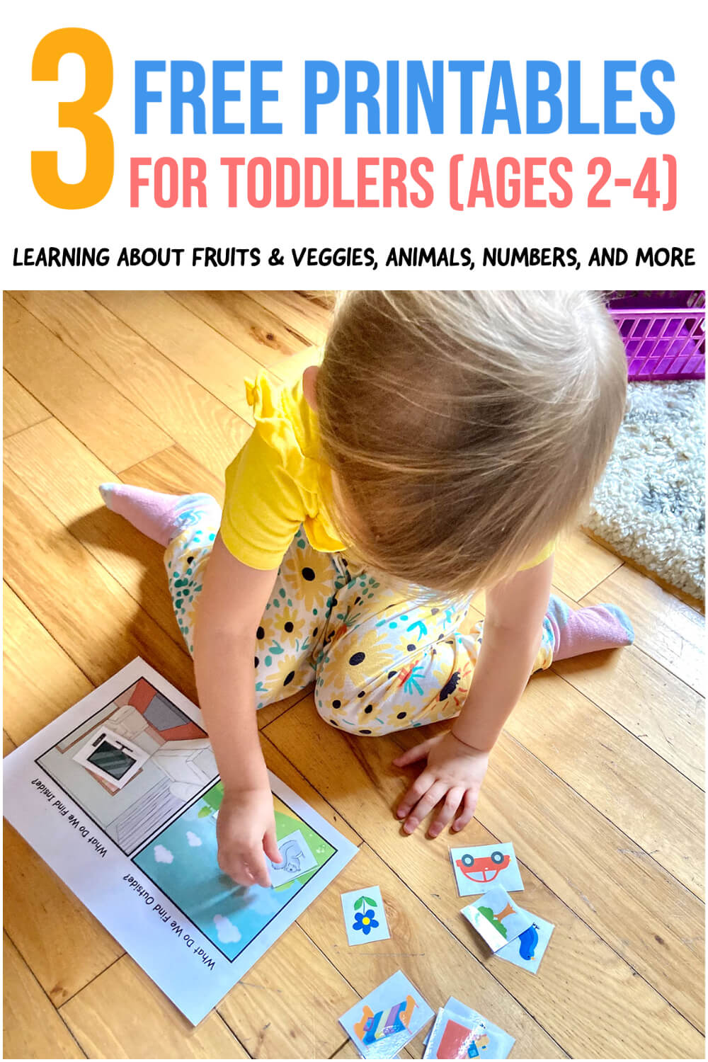printable worksheet for 2 year olds
