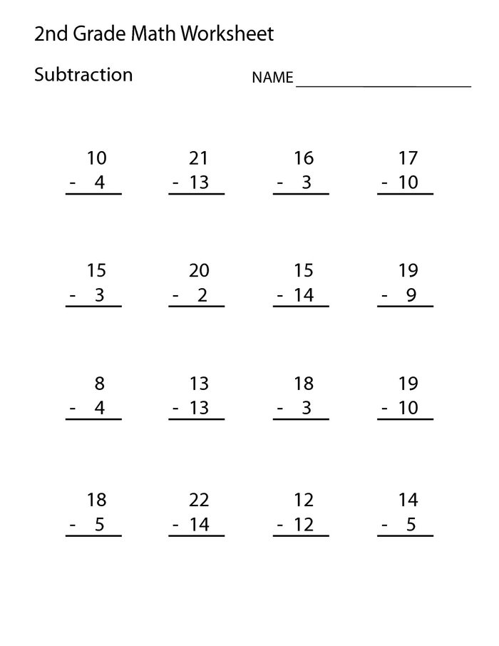 2nd Grade Worksheets - Best Coloring Pages For Kids