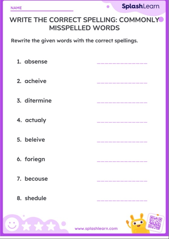 Free Printable 4th Grade ELA Worksheets for Kids Online