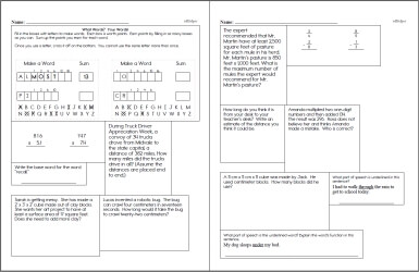 Fifth Grade Worksheets Youd Want to Print | edHelper.com