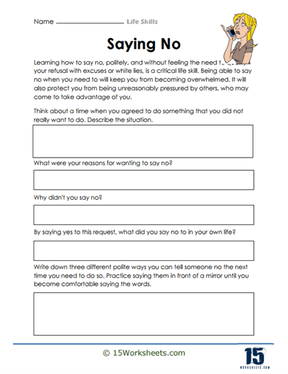 Life Skills Worksheets - 15 Worksheets Library