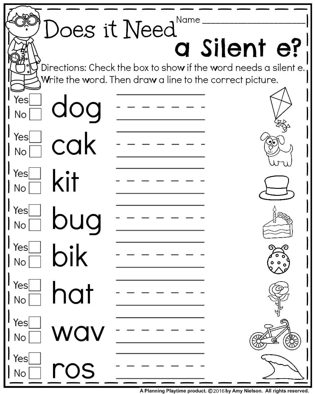 First Grade Summer Worksheets - Planning Playtime