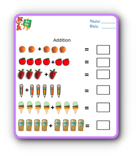 1st Grade Worksheets- Free Printable math | Math Champions