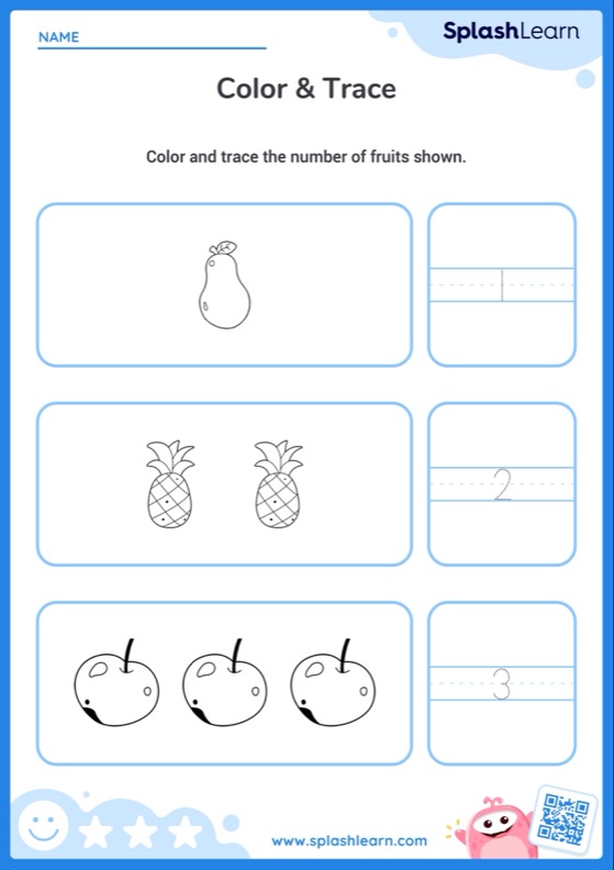Free Printable Worksheets for Kids Online | SplashLearn