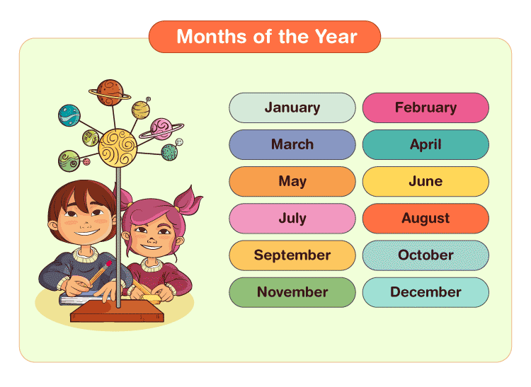 Months Of The Year Printables | Download Free Printables For Kids