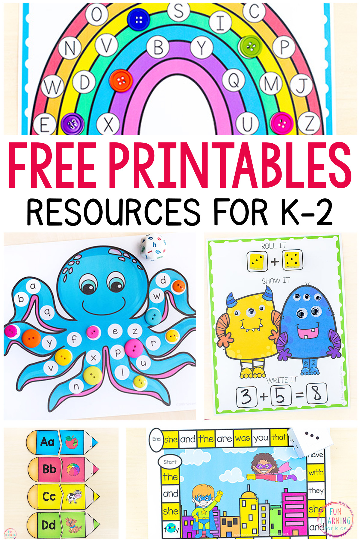 400+ Free Printables and Activities for Kids
