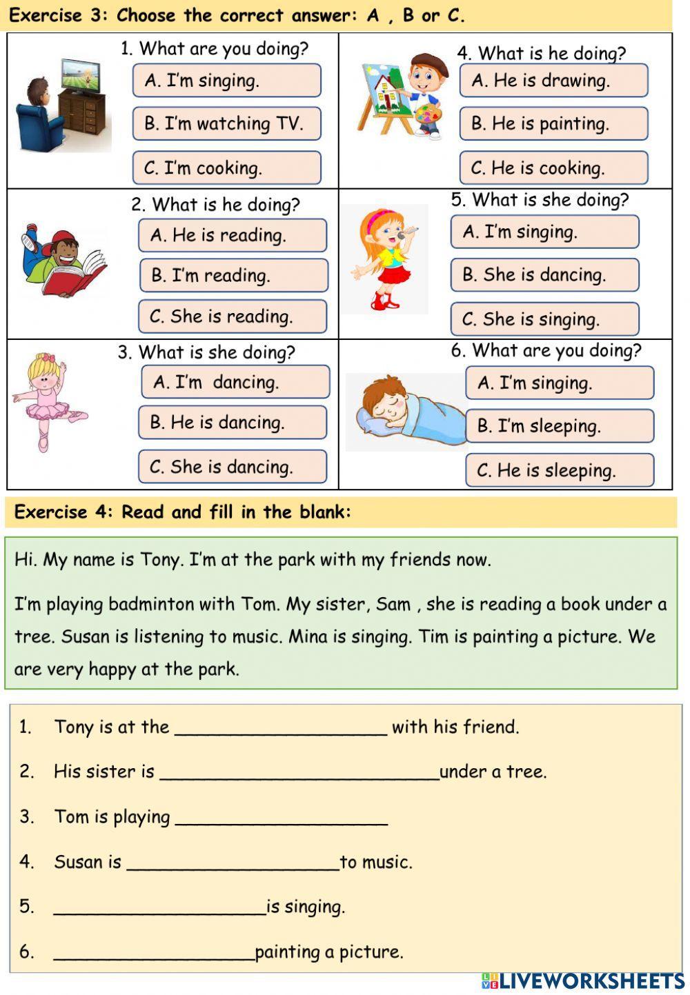 Activities at home | JennyNewstar  