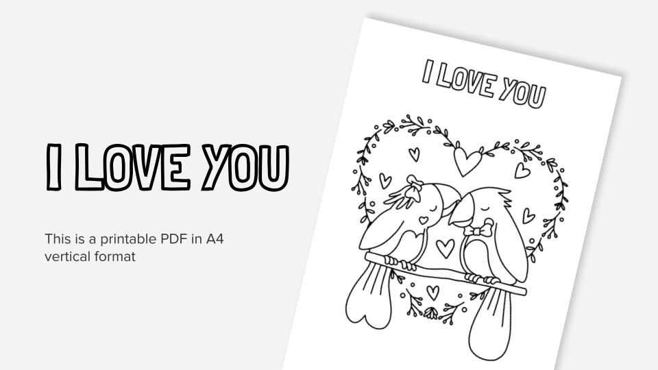 printable worksheet love