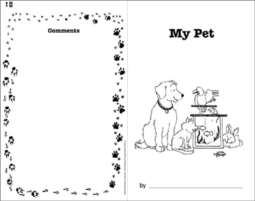 Pets Worksheets, Activities, &  Printable Lesson Plans for Kids ...