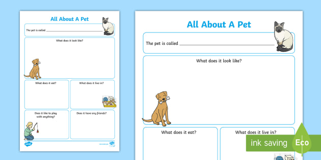 My Pet Worksheet - PDF - ESL Teaching Resource - Animals - Worksheets Library my-pet-worksheet-pdf-esl-teaching-resource-animals-worksheets-library