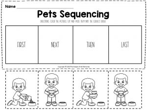 Free Printable Pets Story Sequence Worksheets - The Keeper of the ...