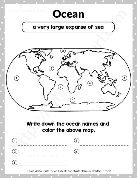 printable worksheet reading a map and globe