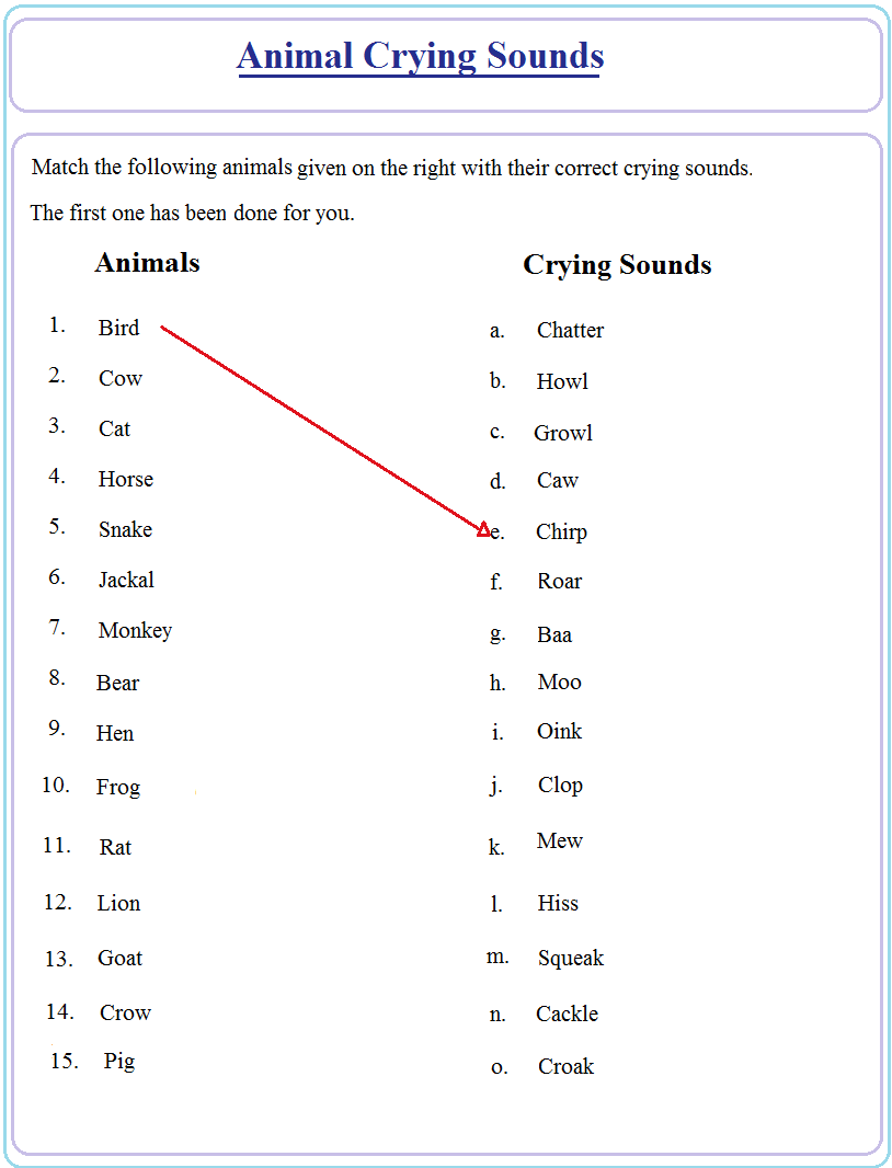 printable worksheets english grade 1