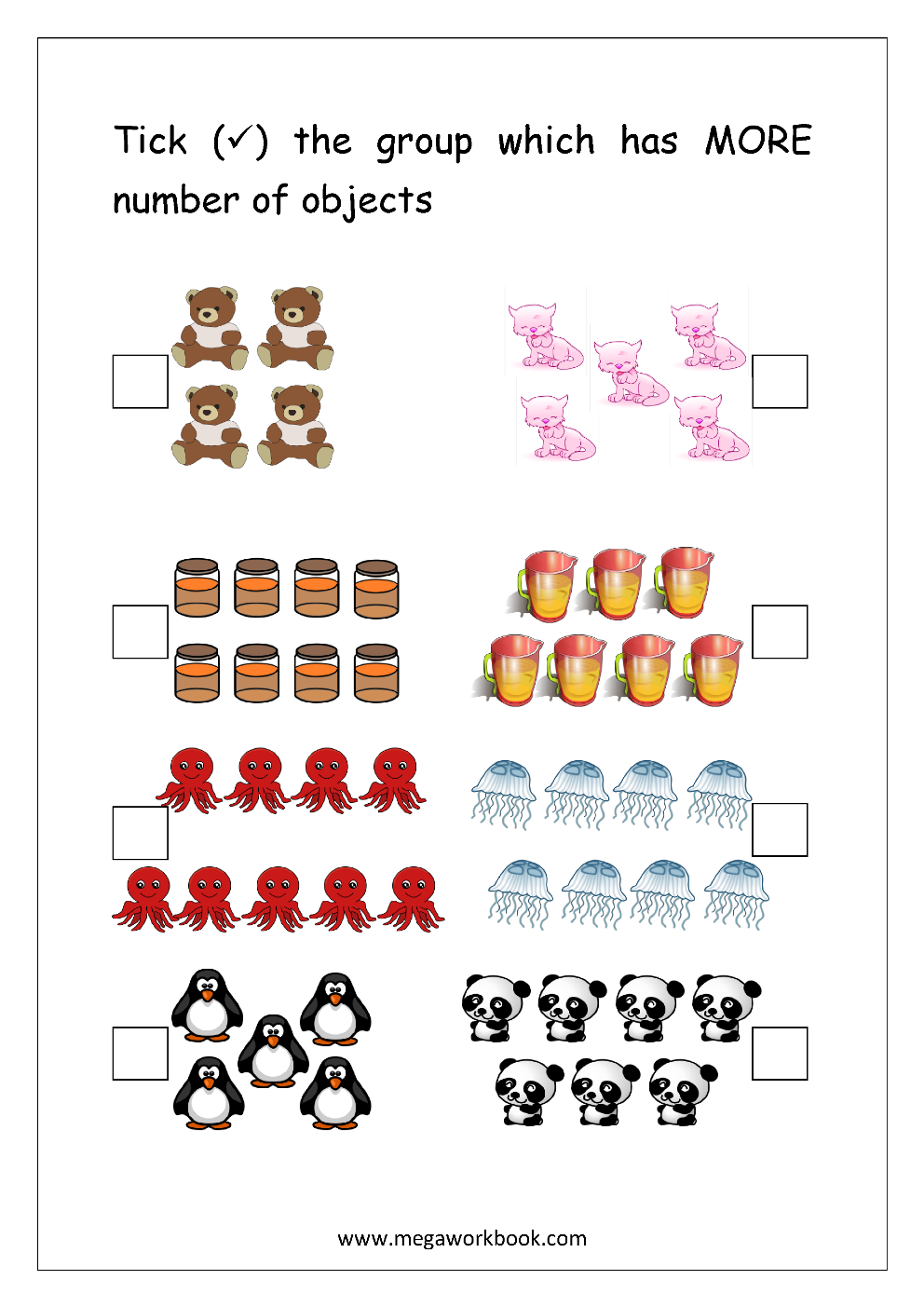 printable worksheets greater than less than