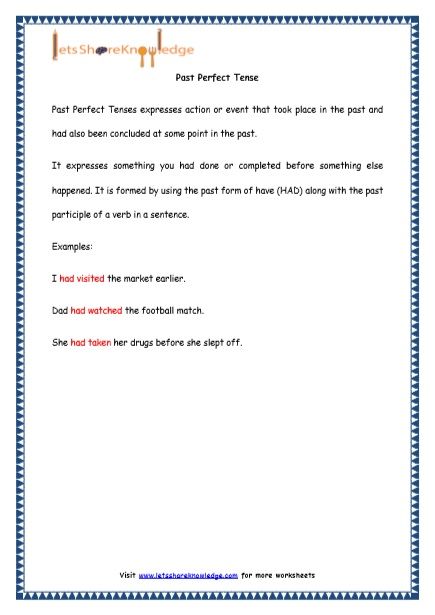 printable worksheets in english for grade 4