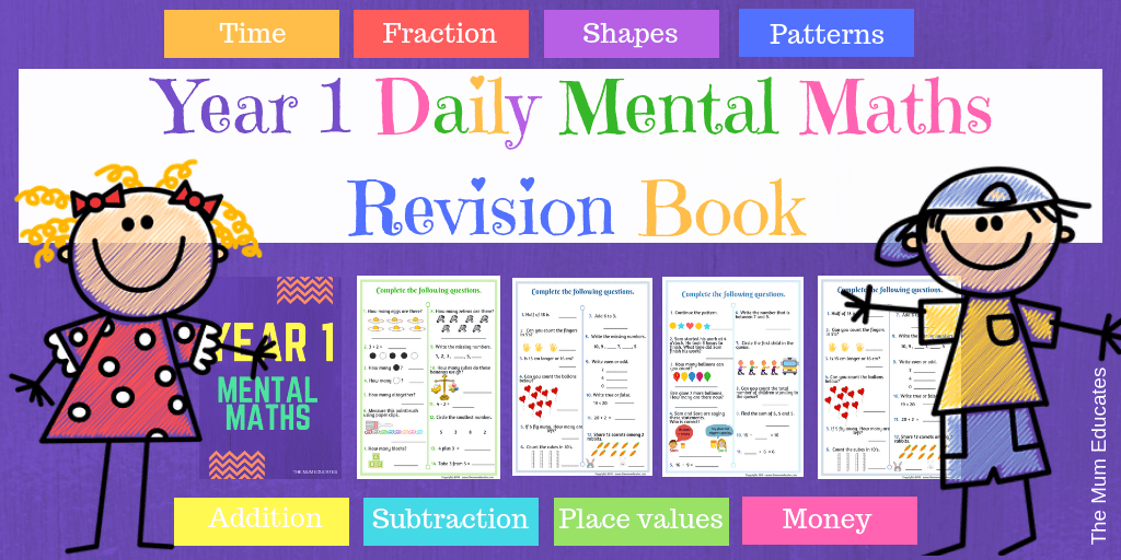 Year 1 Free Worksheets (age 5 - 6) - KS1 - The Mum Educates