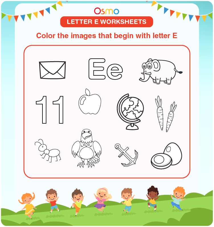 Letter E Worksheets | Download Free Printables