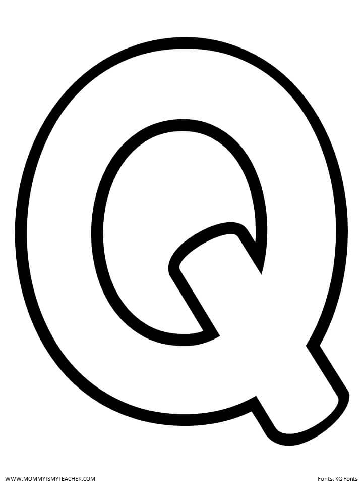 printable worksheets letter q