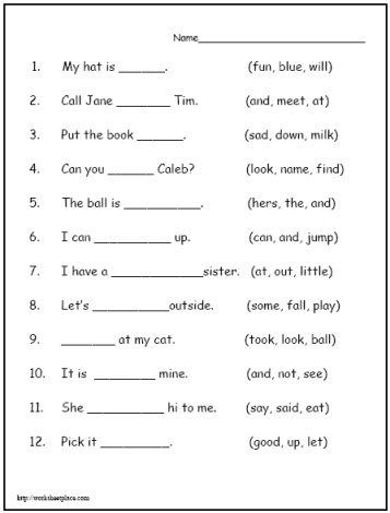 printable worksheets literacy