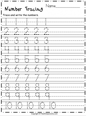 Numbers - 1 to 10 Archives FREE and No Login - Free4Classrooms