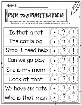 Distance Learning: Punctuation made Easy