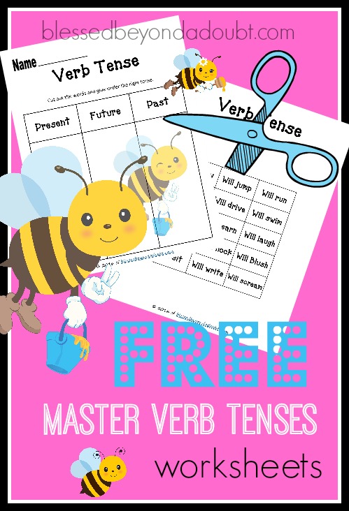 printable worksheets tenses