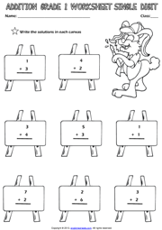 printable worksheets year 1