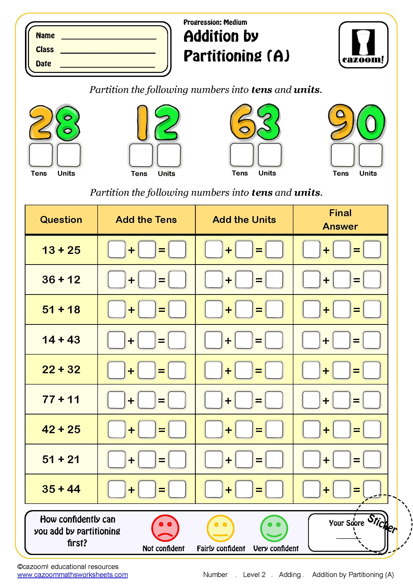 Year 2 Maths Worksheets - Printable Maths Worksheets Year 2 ...