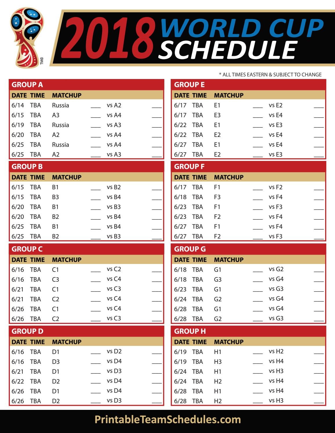 printable world cup 2018 schedule mountain time