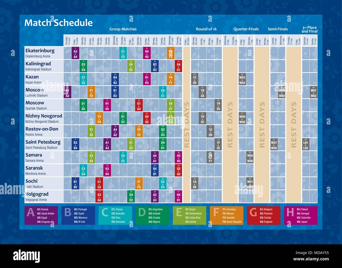 printable world cup 2018 schedule mountain time