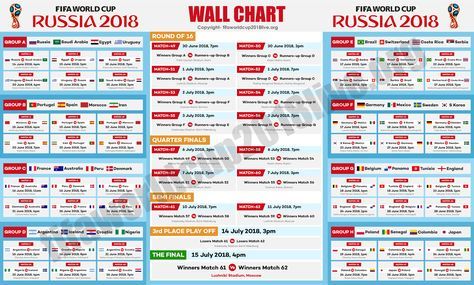 printable world cup 2018 schedule pacific time