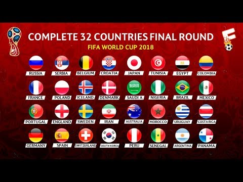 printable world cup 2018 teams list