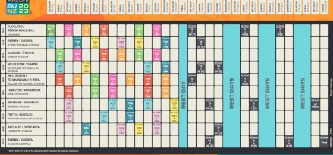 printable world cup schedule australian times