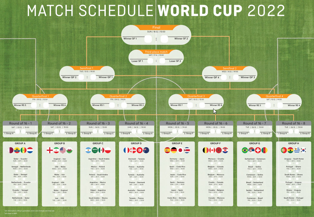 printable world cup schedule with channels