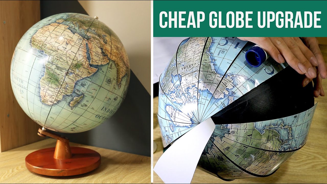 printable world map globe