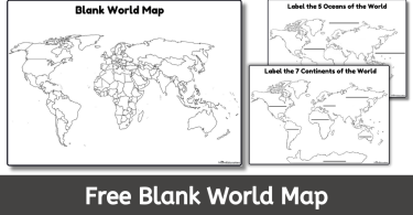 Blank UK Map Printable - FREE - The Mum Educates